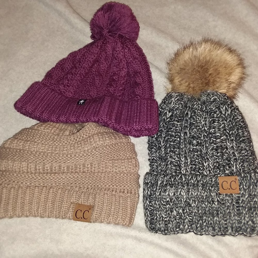 NWOT CC and Smartwool beanie hats